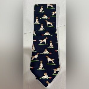 Alynn Neckwear English Pointer Dog Print Necktie